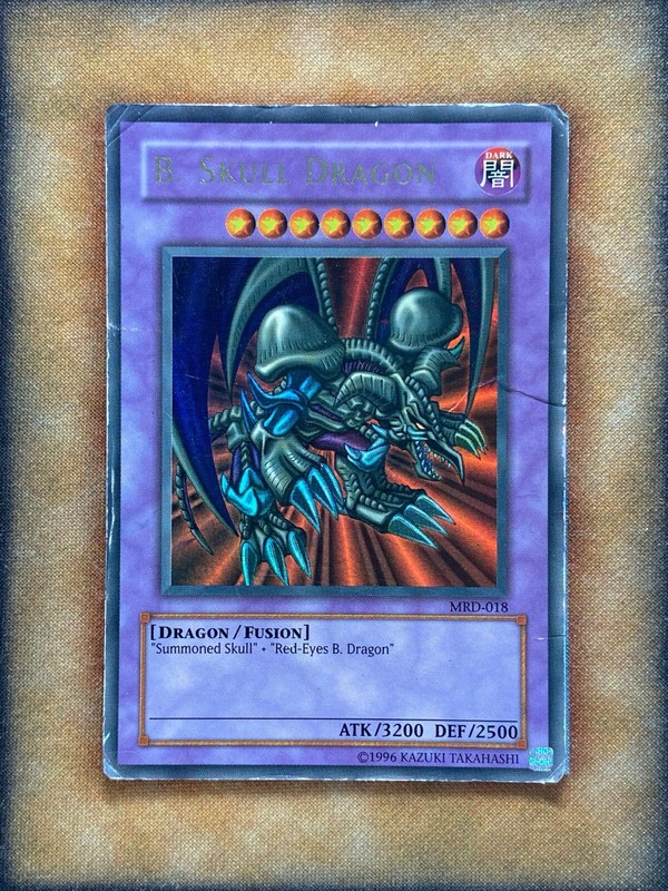 Yugioh B. Skull Dragon MRD-018 Ultra Rare Original Print