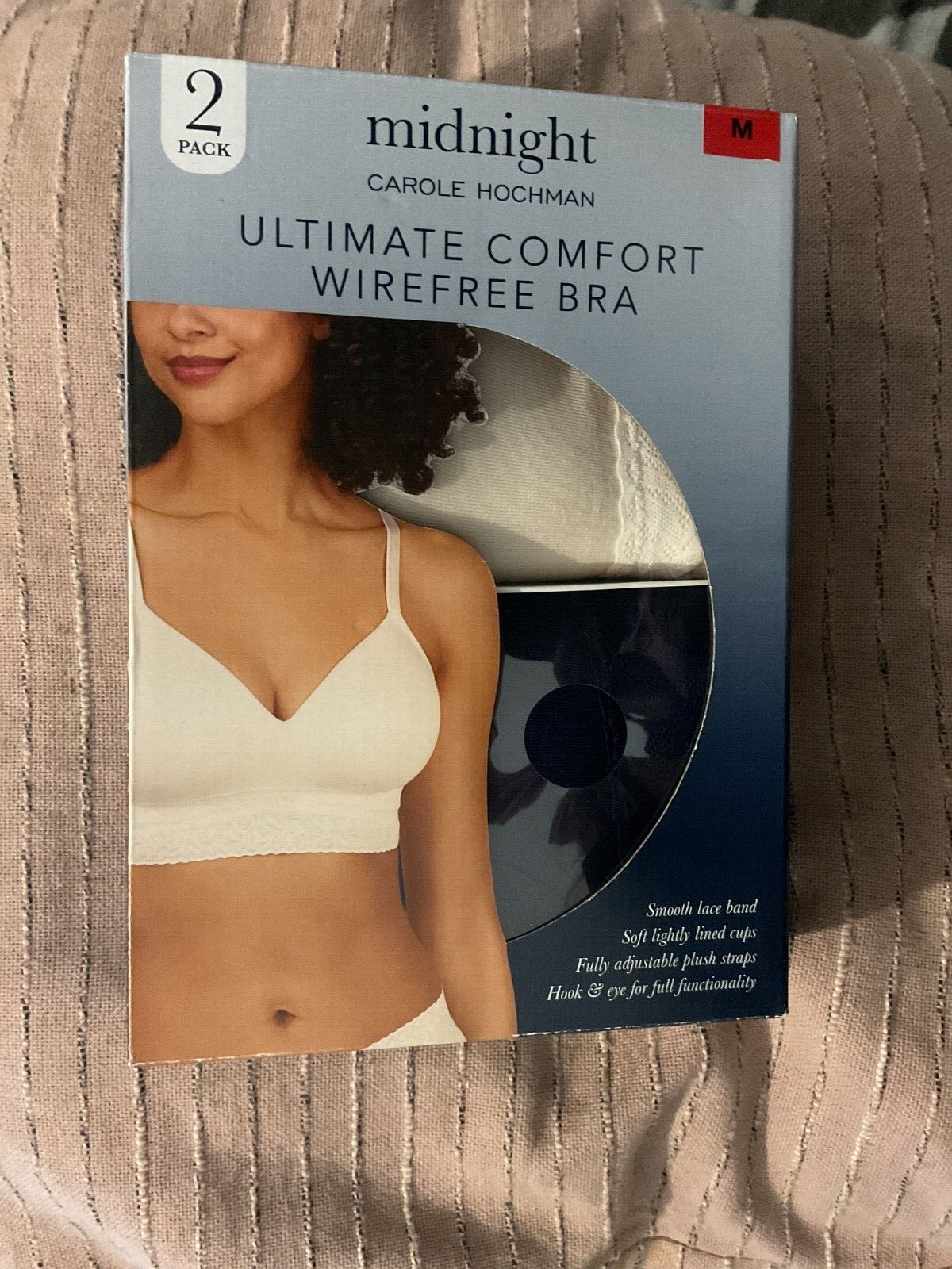 Carole Hochman Midnight Ultimate Comfort Wirefree Bra / Box