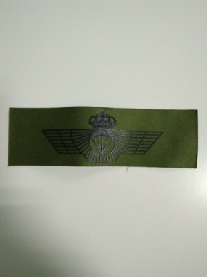 PARCHE EMBLEMA DE PECHO ROKISKI PARACAIDISTA EJERCITO ESPAÑOL 1996