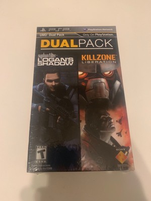 NEW SEALED- UMD Dual Pack- Syphon Filter Logans Shadow & Killzone Liberation PSP