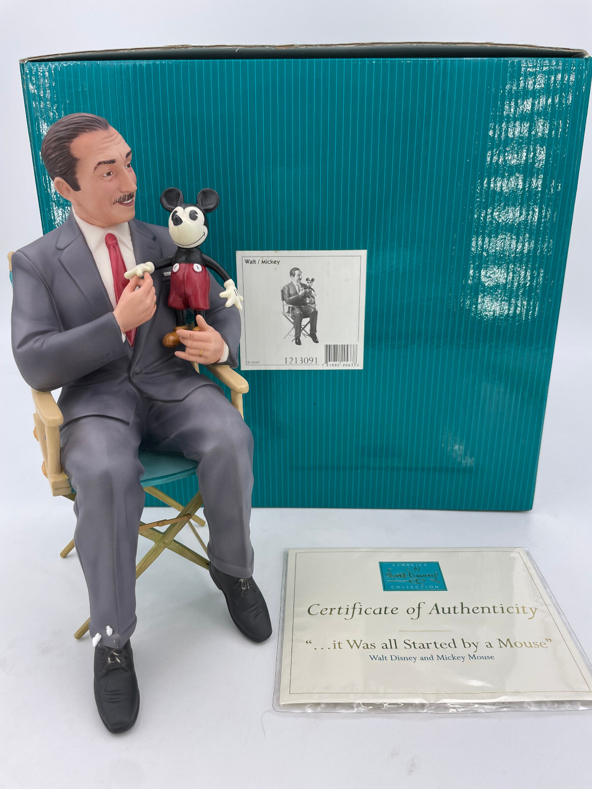 Walt Disney Classics-Wald with Mickey Mouse-New in Box, w