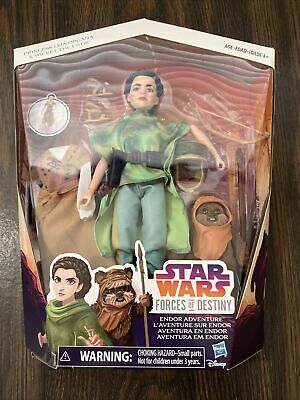 Star Wars Princess Leia Organa Wicket the Ewok Forces Destiny Endor Accessories