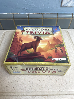 Trekking The National Parks TRIVIA Card Game Underdog Games Ages 10+ NEW SEALED