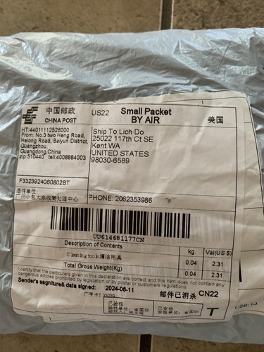 Item photo(s) from verified buyer