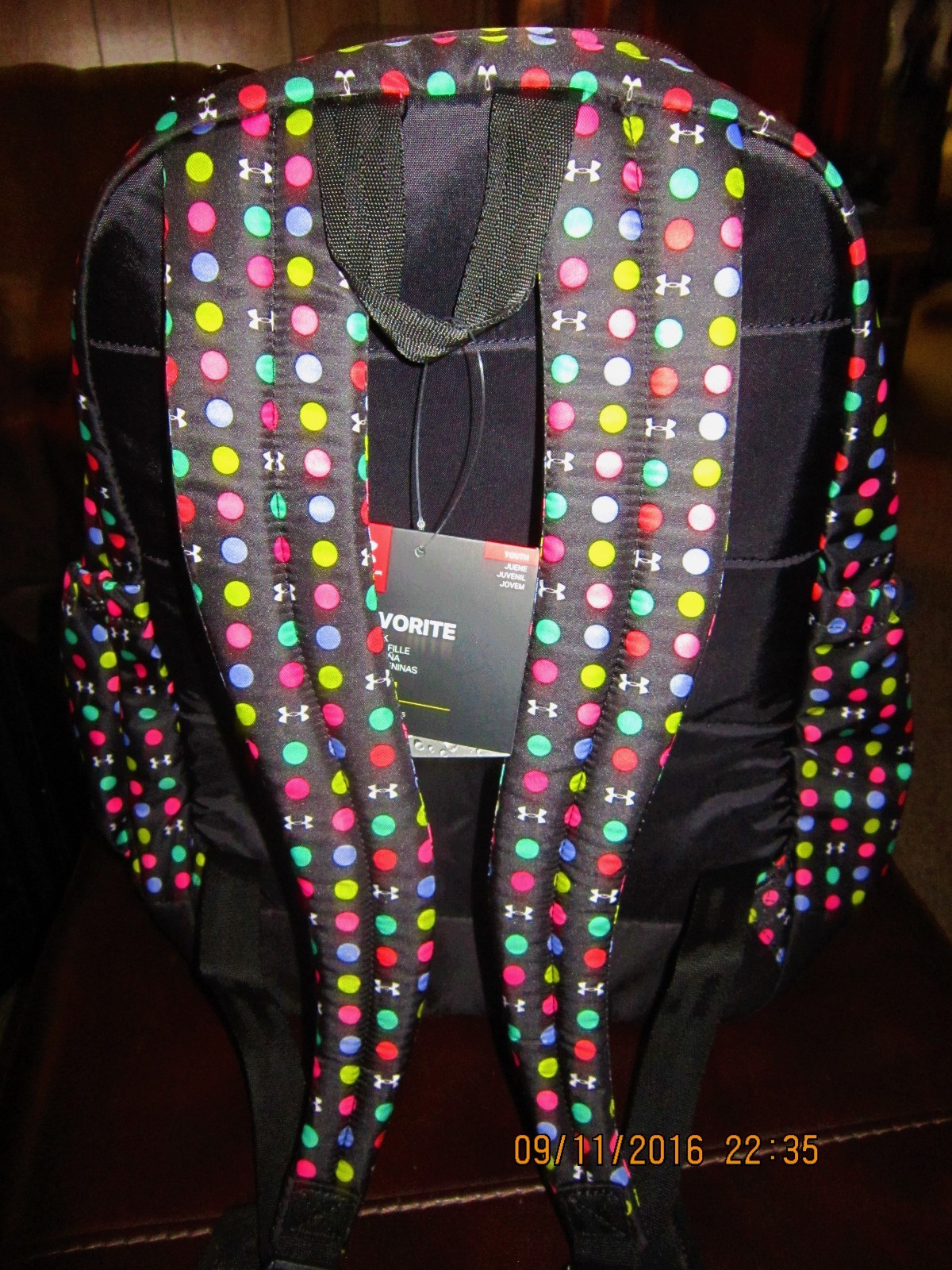Under Armour Favorite Storm Backpack Multi-Color; New