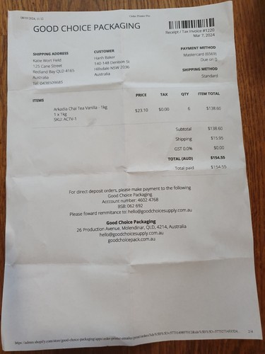 Item photo(s) from verified buyer