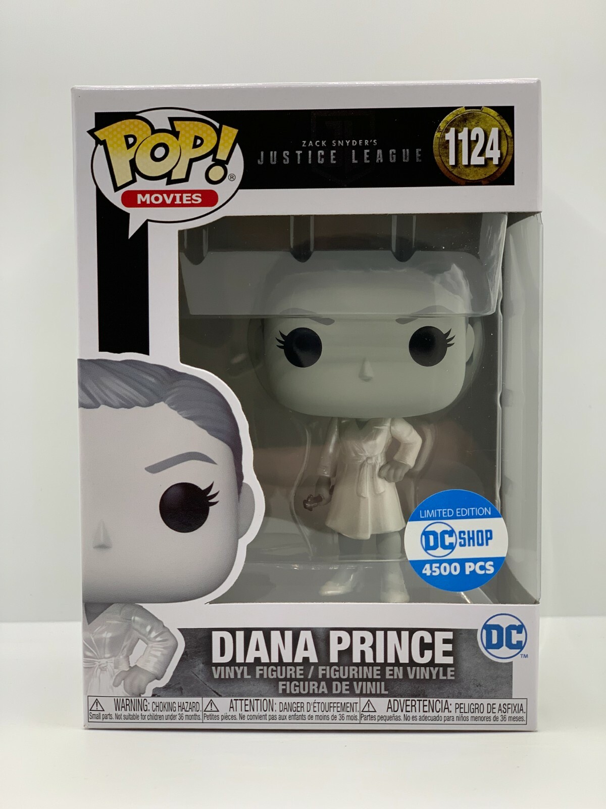 Funko Pop! Wonder Woman (Snyder Cut) – Vinylfigur Ca. 9,5 Cm, Sammlerstück