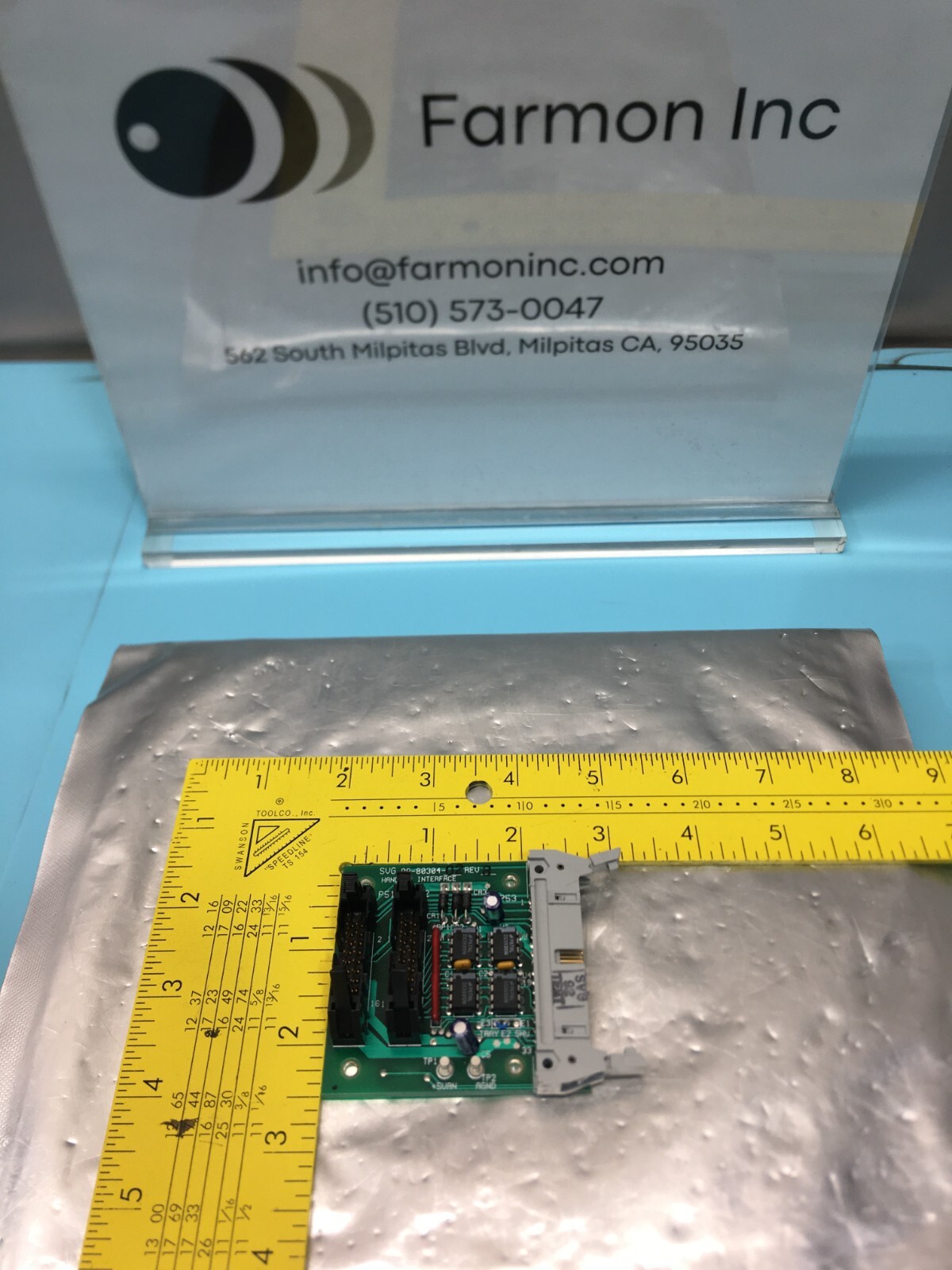 Silicon Valley Group SVG 99-80304-02 PCB, Receiver Interface Handler, 162675