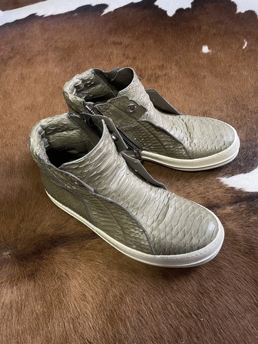 RICK OWENS ミニ バッグ INIRIDESCENT パイソン スネークスキン RICK OWENS - BAGS - Rick Owens