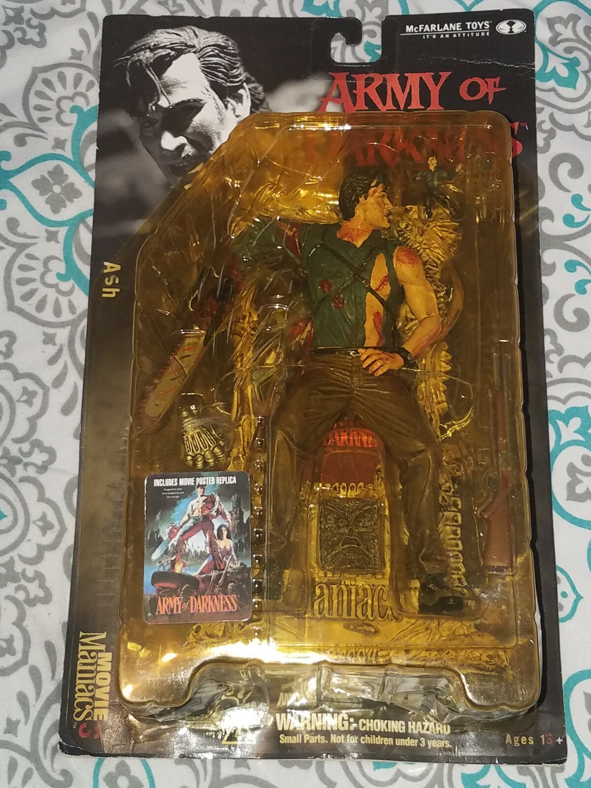 SF・ファンタジー・ホラー MOVIE MANIACS ARMY OF DARKNESS Ash MOVIE MANIACS ARMY OF DARKNESS EVIL ASH MCFARLANE TOYS MIB
