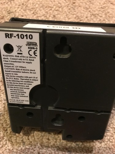 PetSafe Dog In Ground Fence Kit w/ Transmitter RF1010 Collar UL-250BM