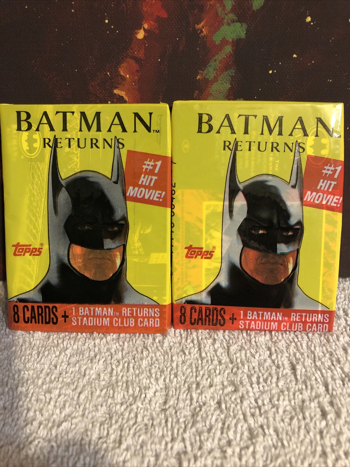 topps batman returns trading cards