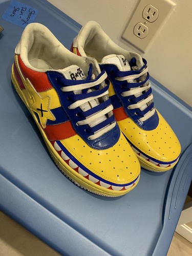 2006 A Bathing Ape x Kaws Chomper Bape Sta MEN'S Shoe Fits
