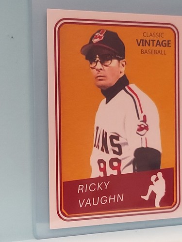 Ricky Vaughn "Wild Thing"  promo card 💥 free ship!