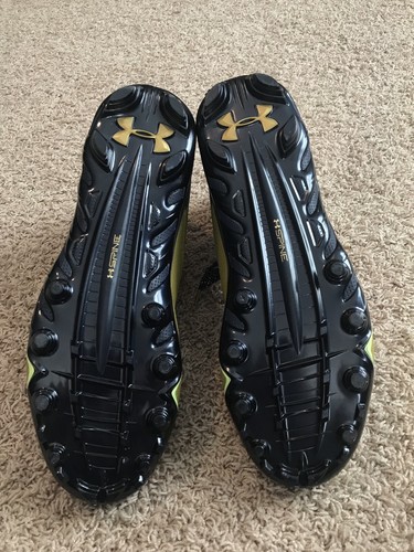 Notre Dame Irish Football Under Armour Team Issued 2017 Cleats Used Size 15 ND
