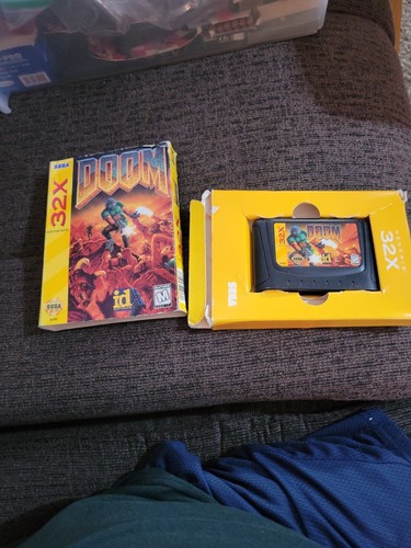 DOOM OF DIMENSIONS　6BOX Doom (Sega 32X) - Includes Game, AND Case | eBay