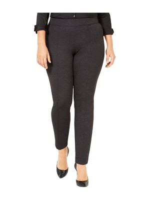 Женские черные леггинсы ANNE KLEIN Heather Skinny с высокой талией 2