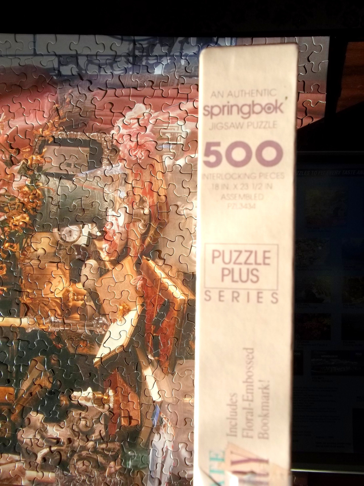 Springbok Jigsaw Puzzle Private Library Hallmark Puzzle 500 Pc