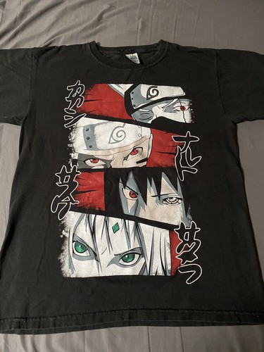 Naruto Sasuke Abandon Vintage T-Shirt ナルト Tシャツ Naruto Sasuke Abandon Vintage T-Shirt ナルト Tシャツ Naruto