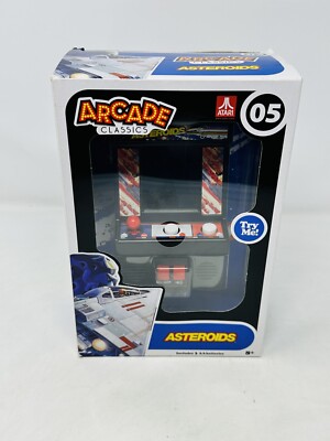 Asteroids Arcade Classics #05 Mini Handheld Retro Atari Games New SEALED