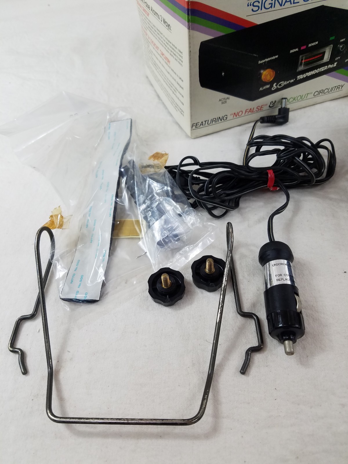 Vintage Cobra Trapshooter Pro II Radar Detector  Model RD-4110