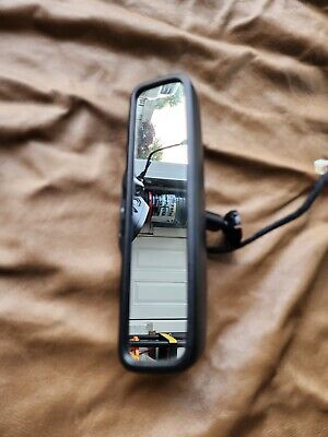08 09 10 Honda Odyssey Auto Dim Rear View Mirror w/ Back Up Camera Display OEM