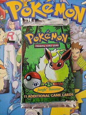 Pokemon 1st Jungle Booster Pack - First Edition - Heavy?
