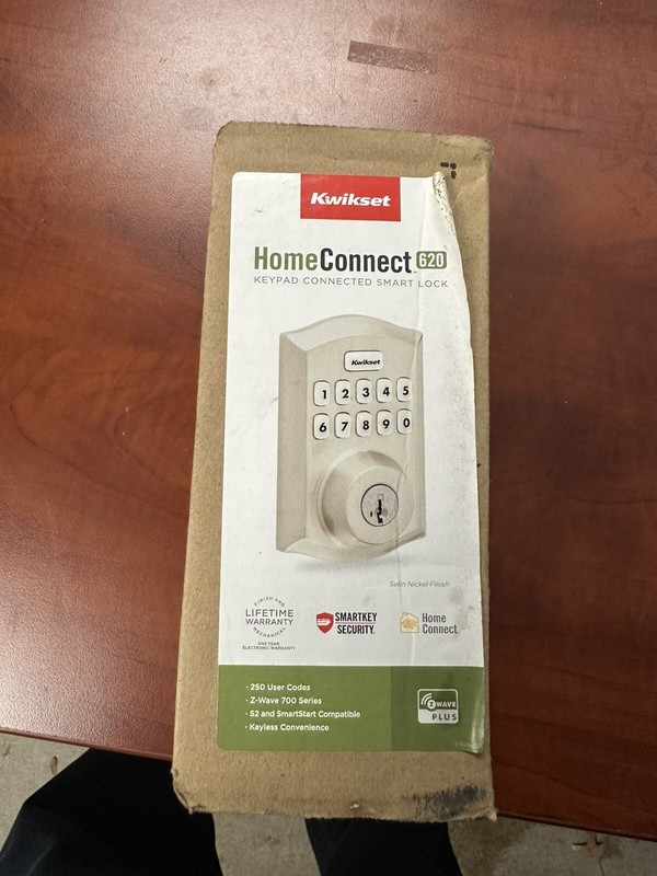 Home Connect 620 Smart Lock Deadbolt with Z-Wave Technology