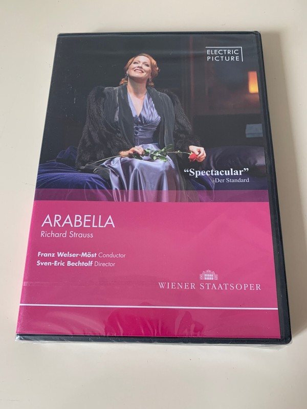 Richard Strauss Arabella  Wiener Staatsoper Electric Pic/ Dvd, Neuf Sous Blister