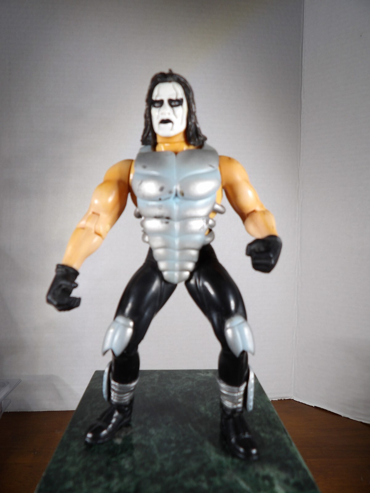 Marvel Toys WCW Sting Wind Up Wrestling Figure in Excellent