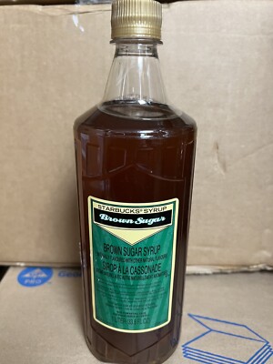 Starbucks Brown Sugar Syrup 1 Liter BB: 9/24