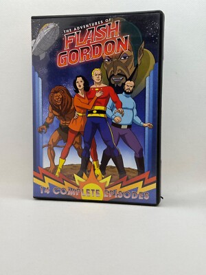 The Adventures Of Flash Gordon (DVD) 14 Complete Episodes! 5 hrs! Great