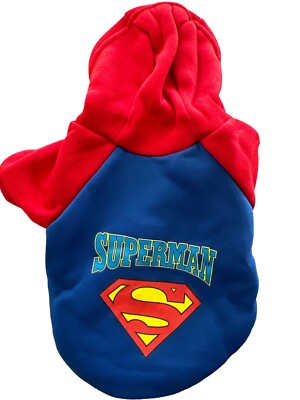 Super Pup Hero Hoodie for Small Dogs/Cats