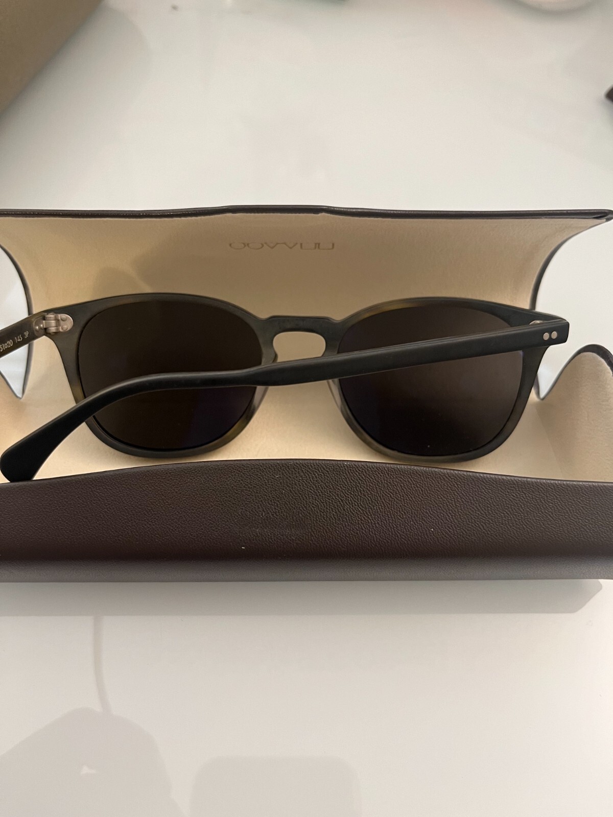 Pre-owned Oliver Peoples Brunello Cucinelli & Jep-r 49 Optical Ov5485u Msrp$569 No Clip-on In Graphite Grey Polar