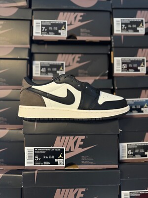 Jordan 1 Retro Low OG Mocha GS Sizes 4y-7y