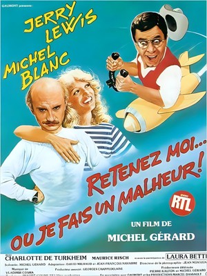 Retenez moi ou je fais un malheur! - 1984 - Michel Blanc - 116x158cm POSTER