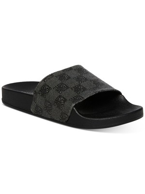 STEVE MADDEN/ женские черные босоножки на платформе без застежки с закрытым носком; размеры 11 М