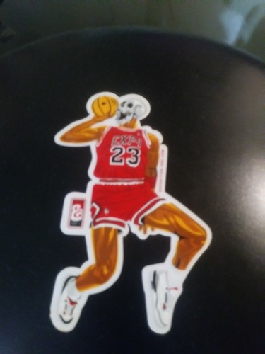 Vintage The Michael Jordan Logo Skateboard Sticker