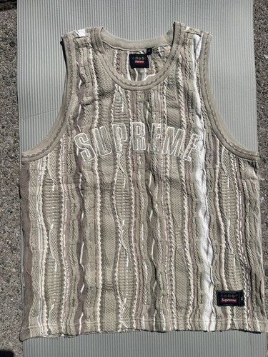 XL Supreme x Coogi Basketball Jersey Tan - Supreme®/Coogi