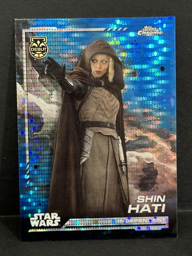 2024 Topps Chrome Star Wars #AV-6 Shin Hati Debut Blue