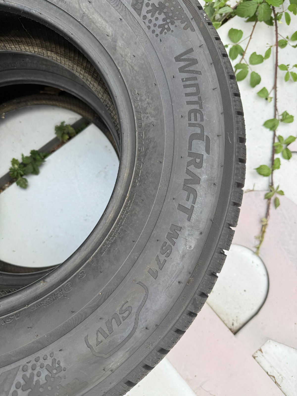 New 245 70 16 Kumho, Winter, M+S, 107H, x1 Tyre (F1_tyres) FO YD175
