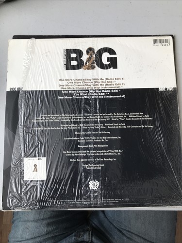 Notorious BIG 12&rdquo; One More Chance / The What 1995 VINYL RECORD
