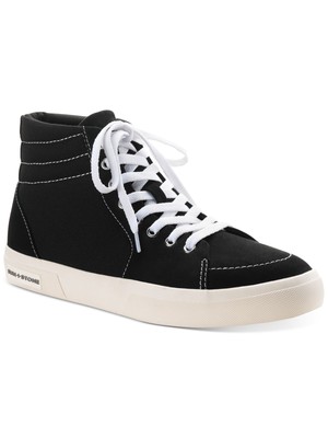 Мужские кроссовки SUN STONE Black Jett на платформе со шнуровкой и круглым носком, 11 М