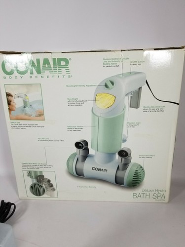 Conair Body Benefits Deluxe Hydro Massage Bath Tub Spa Dual Action Jets BTS2S