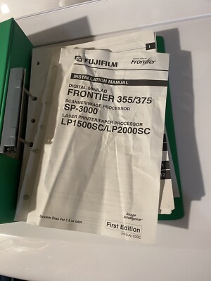 Fuji Frontier 355/375 SP-3000 Service manual