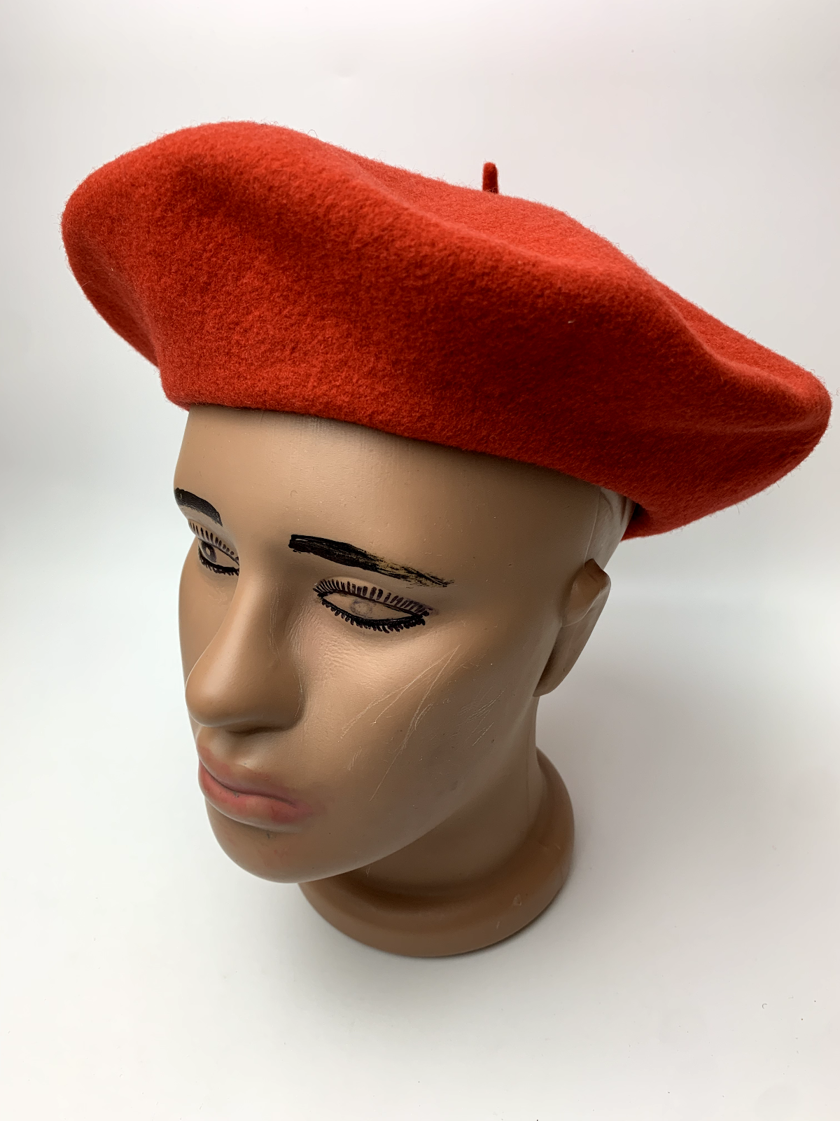 Vintage Orange Kangol wool beret hat | eBay