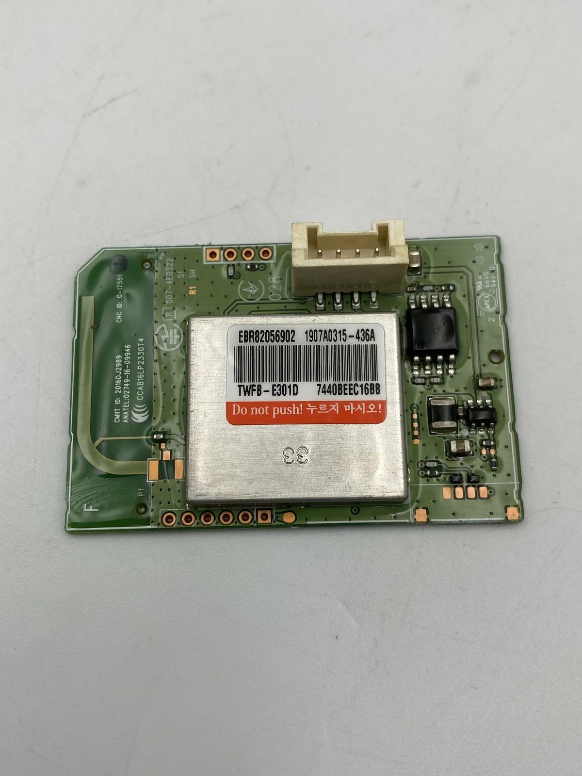 LG WIFI MODULE EBR83227508*