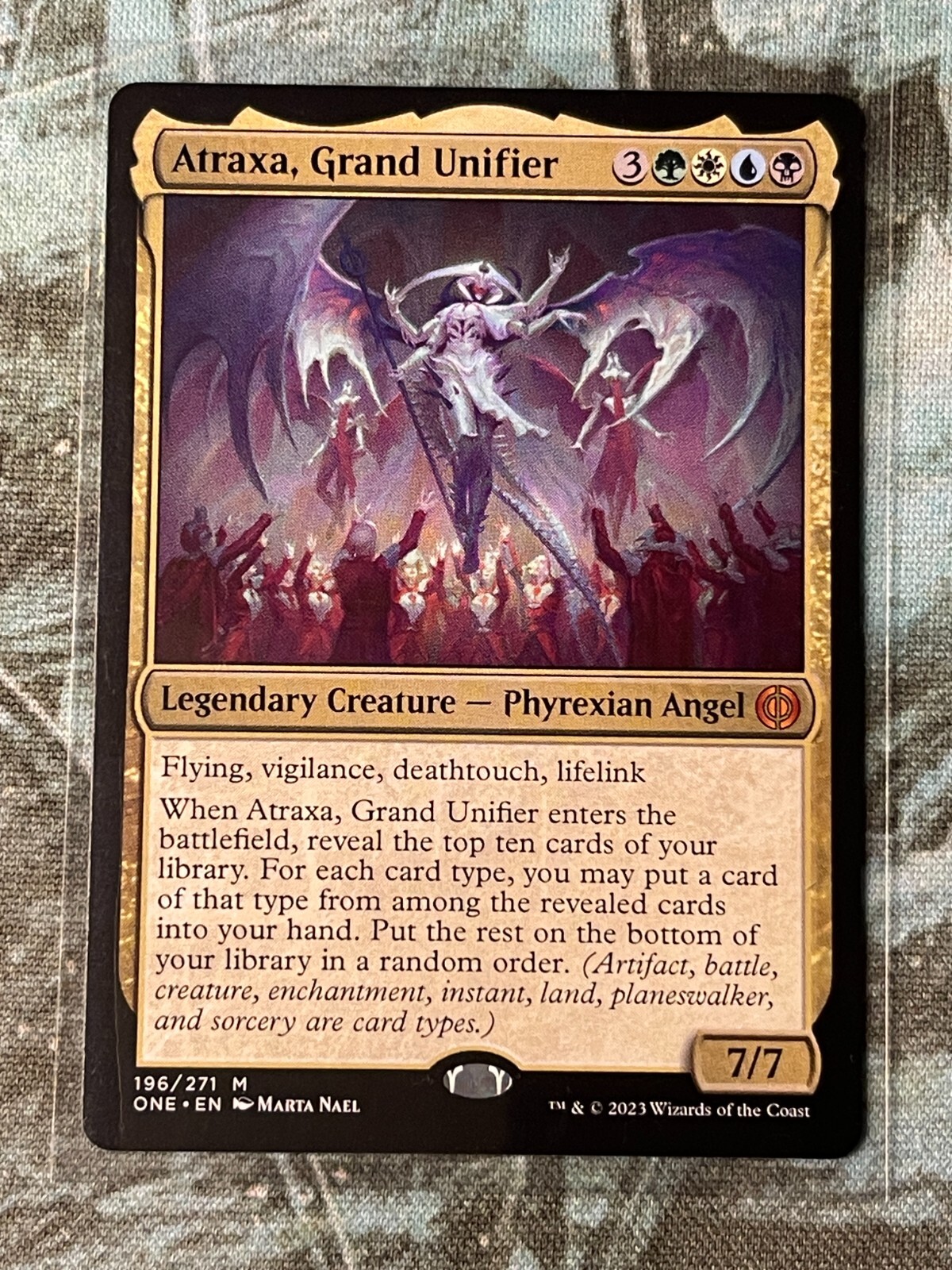 MTG Atraxa, Grand Unifier Phyrexia: All Will Be One 196/271