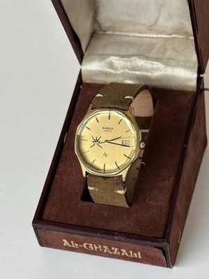 Reloj de cuarzo Rado vintage de los años 80 Omani Khanjar regalos caballeros ...
