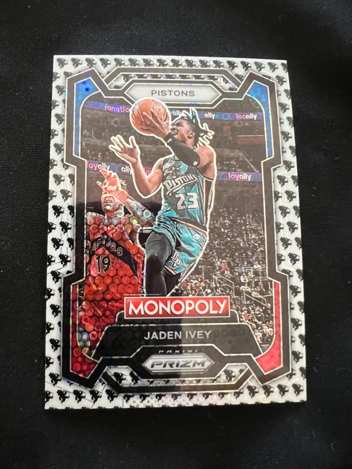 2023-2024 Prizm Monopoly Jaden Ivey Running Mr. Man White